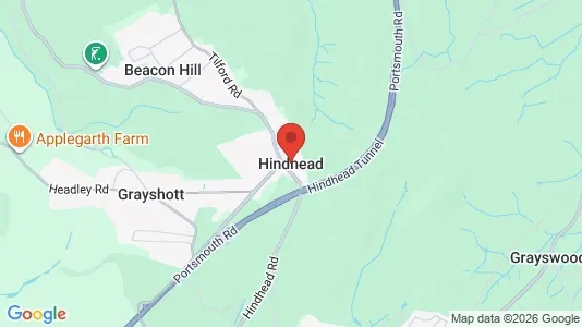 Houses for rent i Hindhead - Surrey - kort over placeringen