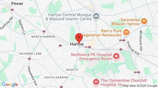 Apartments for rent i Harrow - Middlesex - kort over placeringen