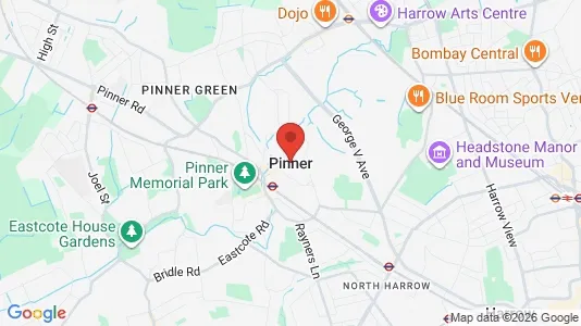 Apartments for rent i Pinner - Middlesex - kort over placeringen