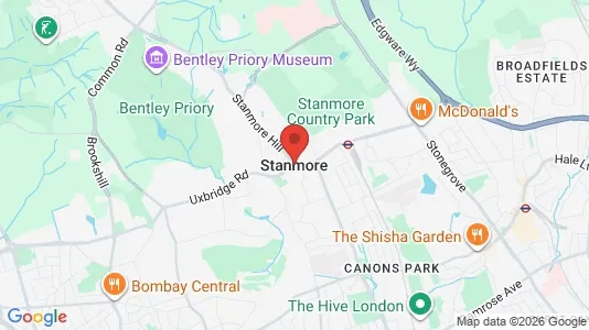 Houses for rent i Stanmore - Middlesex - kort over placeringen