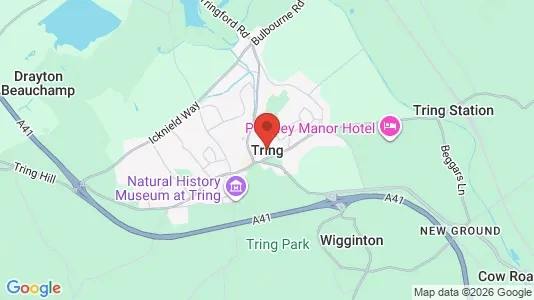 Houses for rent i Tring - Hertfordshire - kort over placeringen
