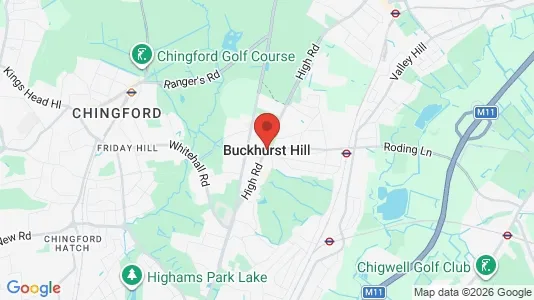 Apartments for rent i Buckhurst Hill - Essex - kort over placeringen