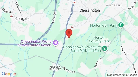 Apartments for rent i Chessington - Surrey - kort over placeringen