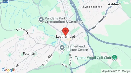 Apartments for rent i Leatherhead - Surrey - kort over placeringen