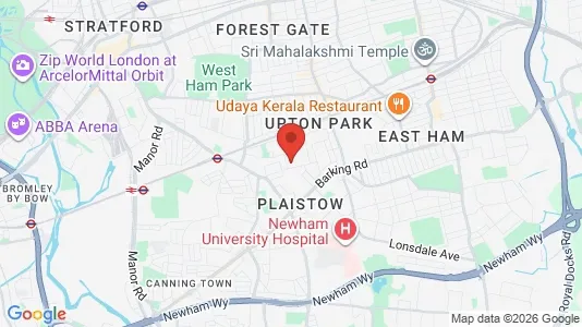 Apartments for rent i London E13 - kort over placeringen