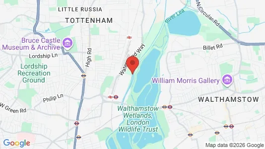 Apartments for rent i London N17 - kort over placeringen