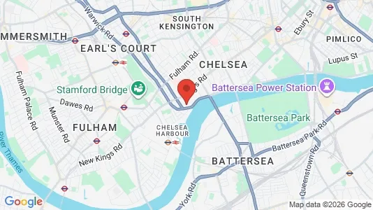 Apartments for rent i London SW10 - kort over placeringen