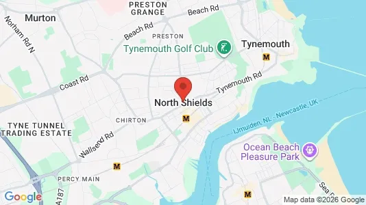 Houses for rent i North Shields - Tyne and Wear - kort over placeringen