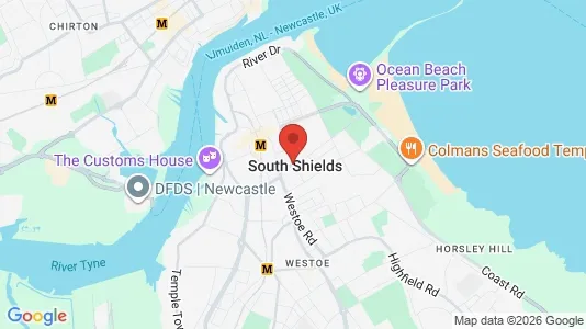 Apartments for rent i South Shields - Tyne and Wear - kort over placeringen
