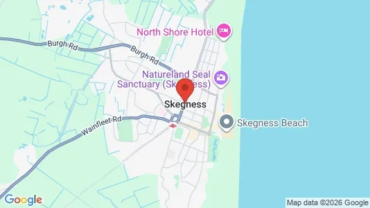 Houses for rent i Skegness - Lincolnshire - kort over placeringen