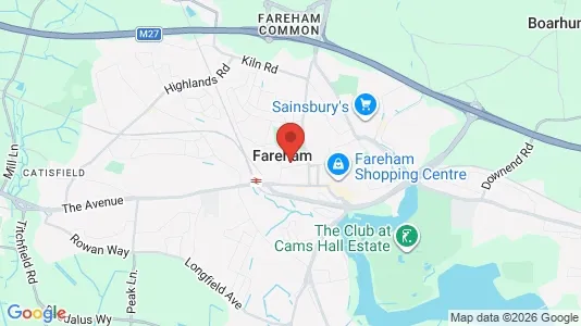 Apartments for rent i Fareham - Hampshire - kort over placeringen