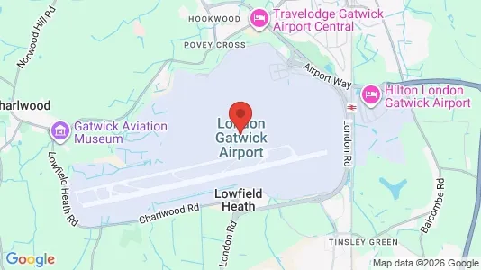 Houses for rent i GATWICK/Horley - West Sussex - kort over placeringen