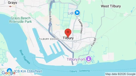 Apartments for rent i Tilbury - Essex - kort over placeringen