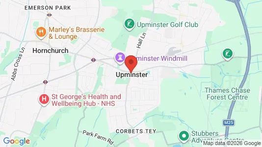 Apartments for rent i Upminster - Essex - kort over placeringen