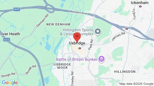 Apartments for rent i Uxbridge - Middlesex - kort over placeringen