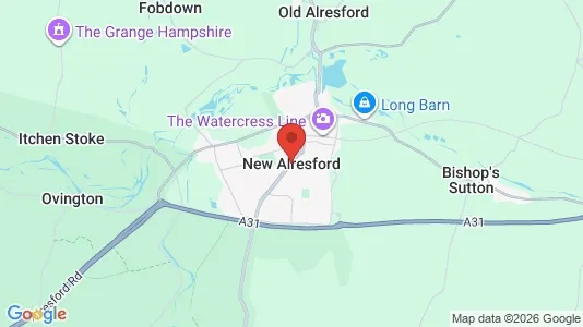 Houses for rent i Alresford - Hampshire - kort over placeringen