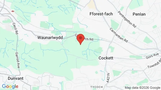 Houses for rent i Swansea - West Glamorgan - kort over placeringen