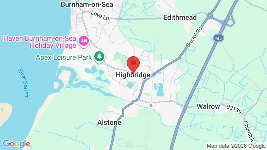 Apartments for rent i Highbridge - Somerset - kort over placeringen