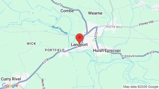Rooms for rent i Langport - Somerset - kort over placeringen