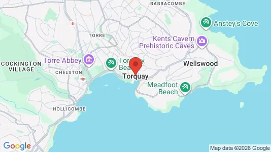 Apartments for rent i Torquay - Devon - kort over placeringen