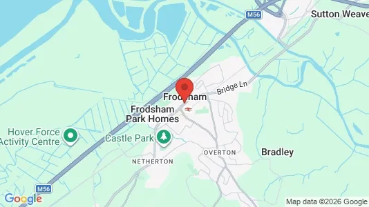 Apartments for rent i Frodsham - Cheshire - kort over placeringen